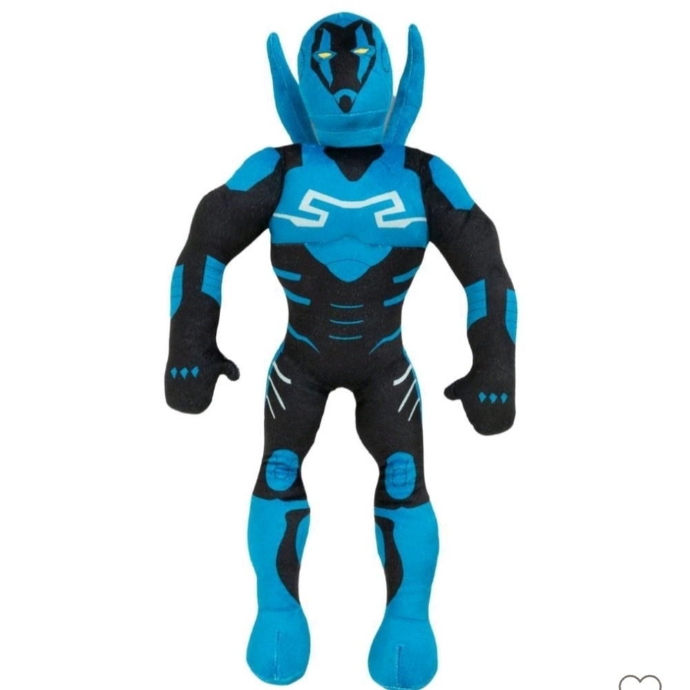 Blue Beetle Kids' Throw Pillow